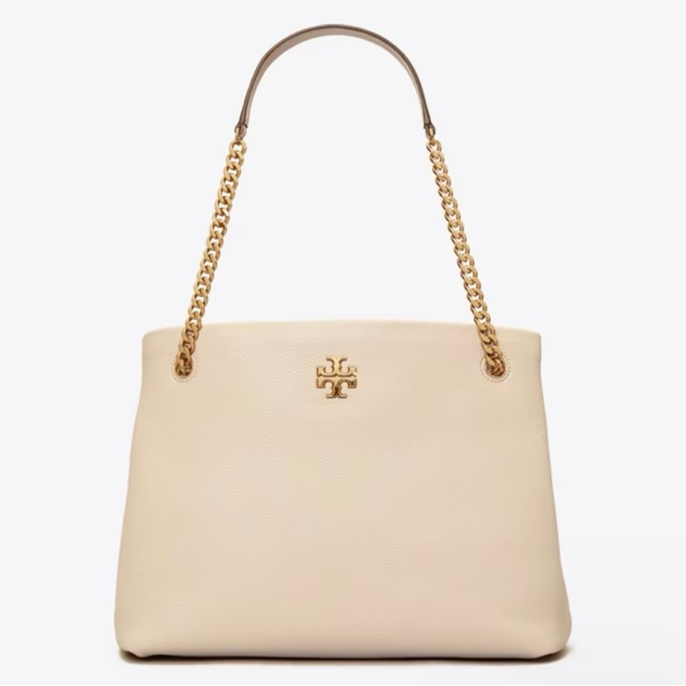 NWT Tory Burch Kira Tote in New Cream